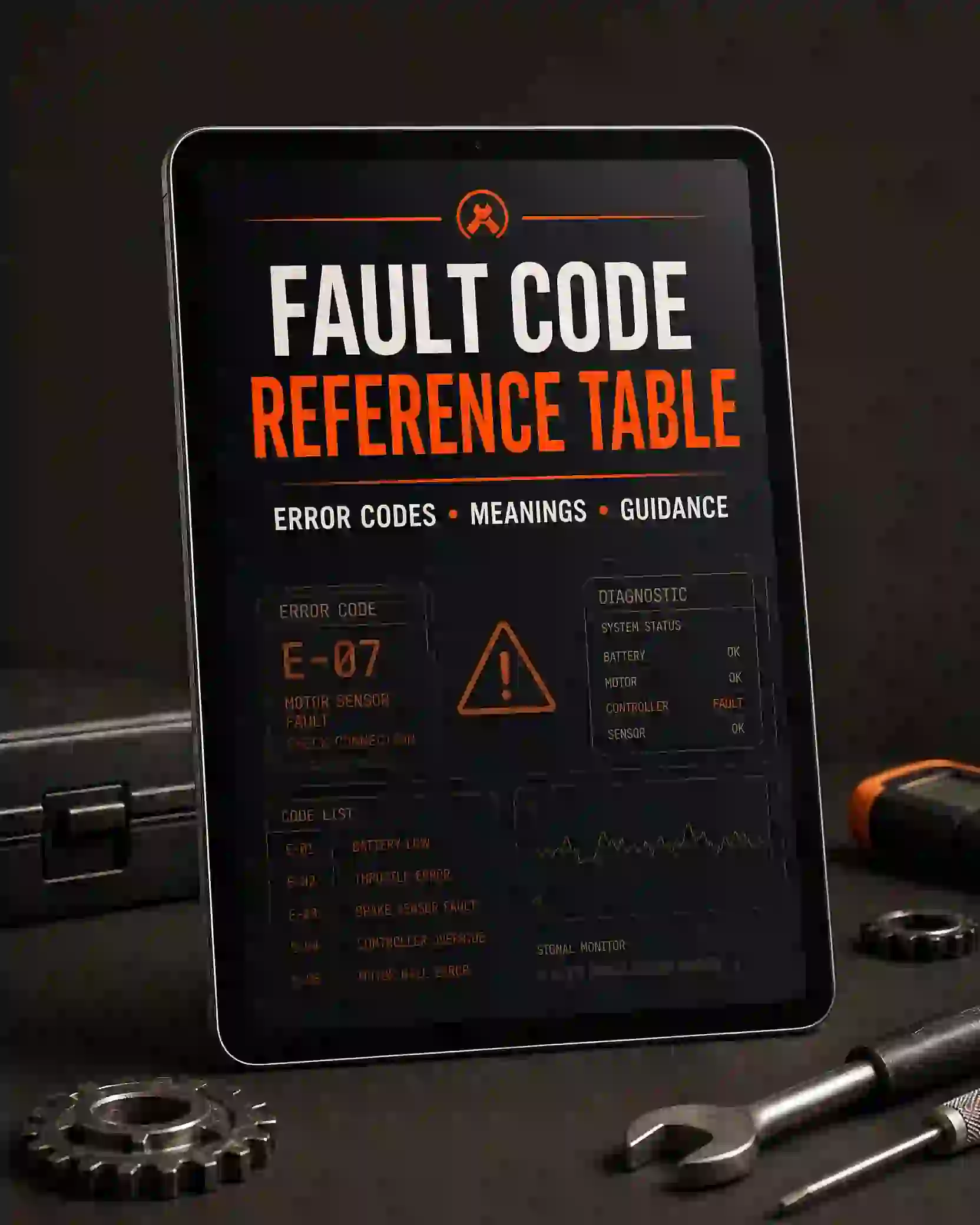 Fault Code Reference Table