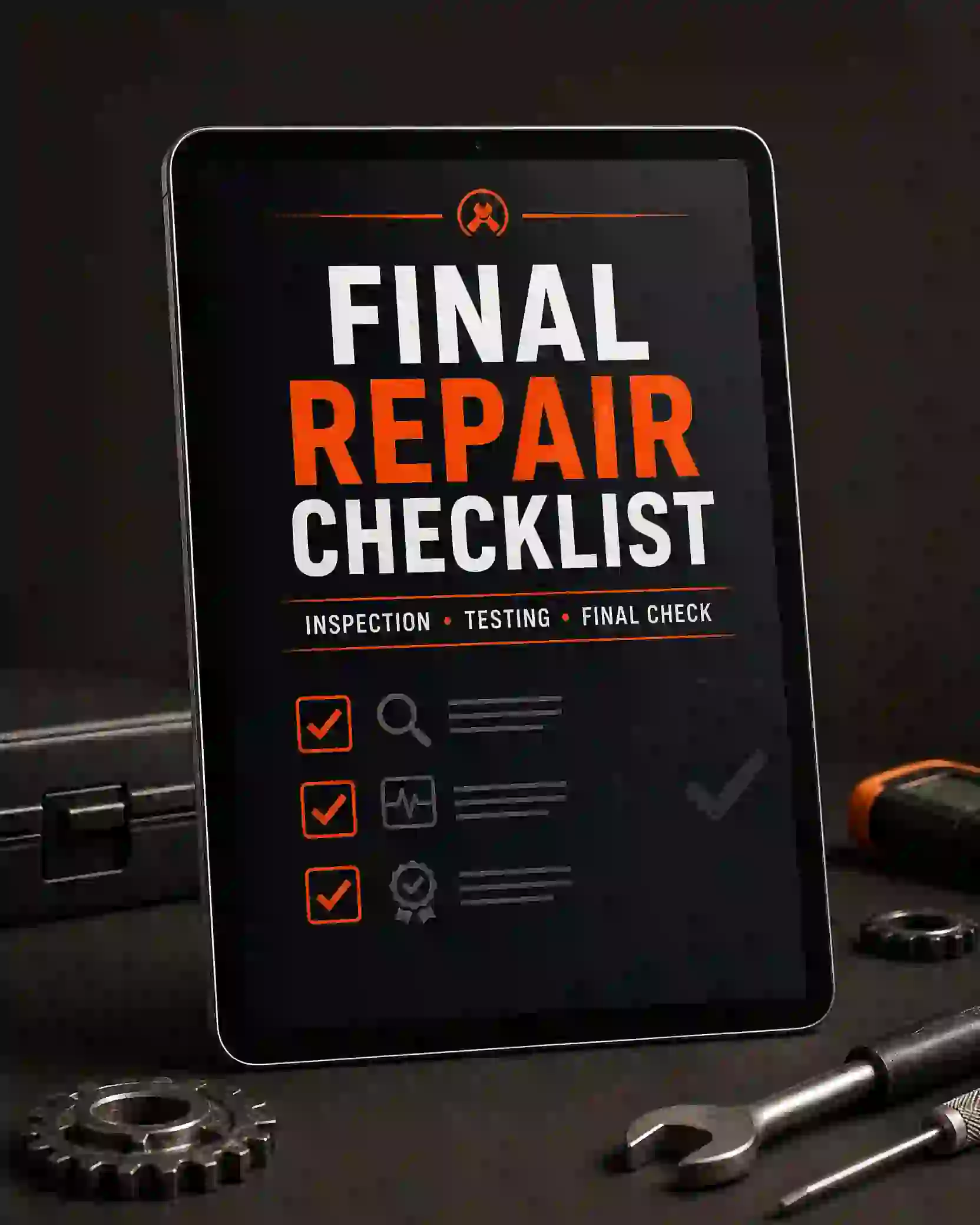 Final Repair Checklist